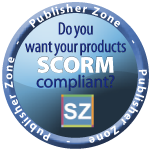 SCORM compliant publisher zone