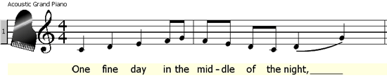 music composition notation